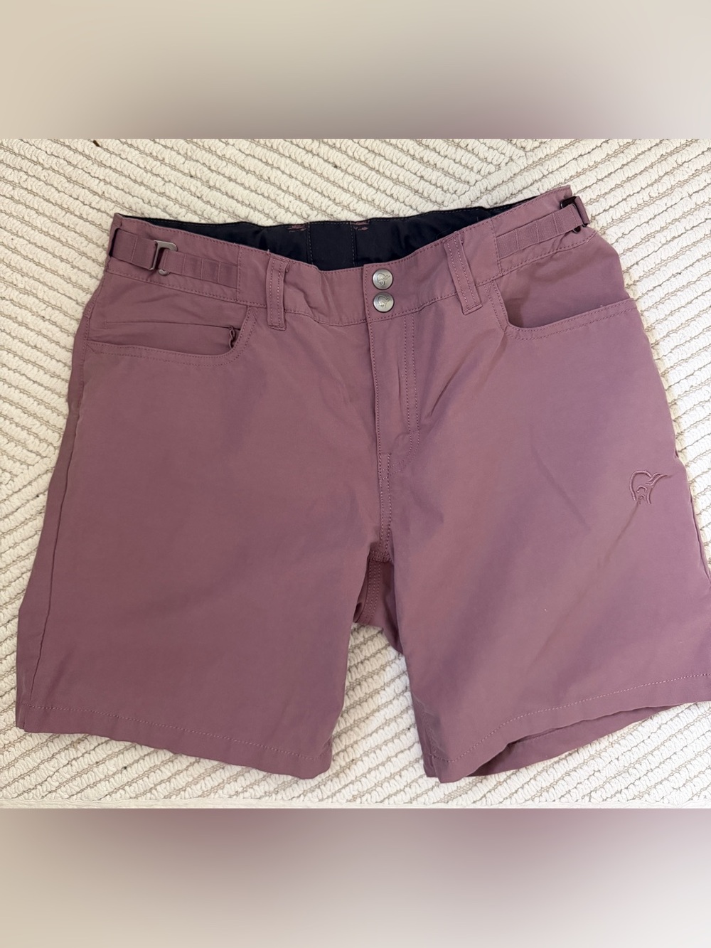 Norrona Femund Cotton Shorts in Grape Shake